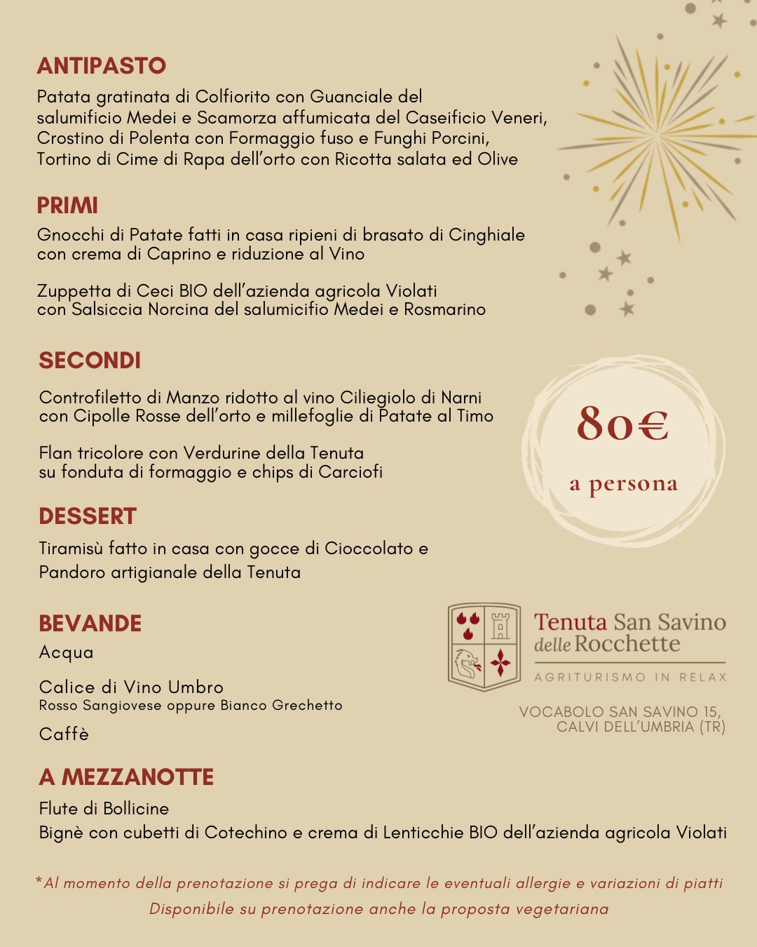 Cenone di Capodanno